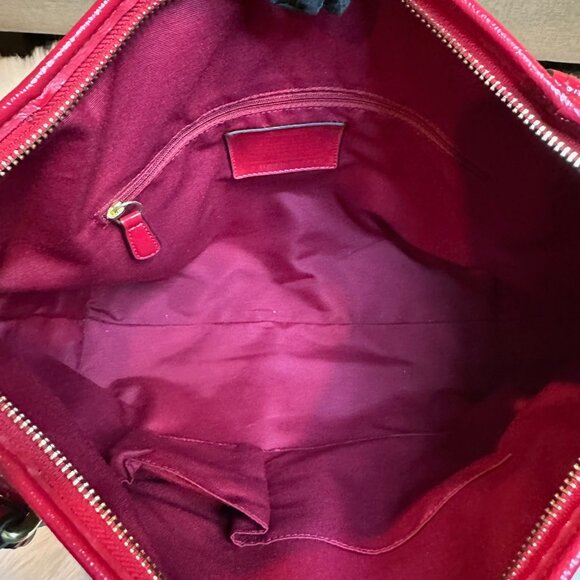 LOW START Coach Peyton Signature Monogram Pocket Tote - Picture 12 of 14